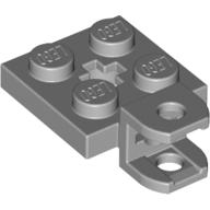 4You LEGO - 63082 PŁYTKA ZACZEP 2X2 JASNO SZARY