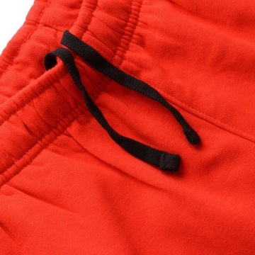 Nike spodnie dresowe czerwone zwężane bawełna Just Do It DD6210 L