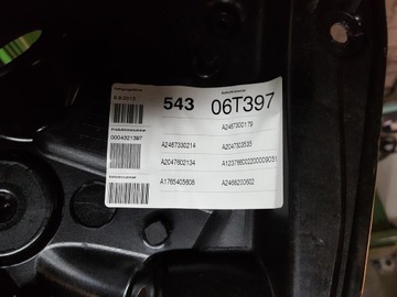 MERCEDES B W246 10R- ZVEDÁK OKNO LEVÝ ZADNÍ