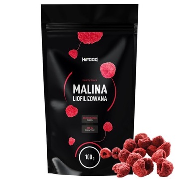 Малина сублимированная 100г HiFOOD PREMIUM WHOLE