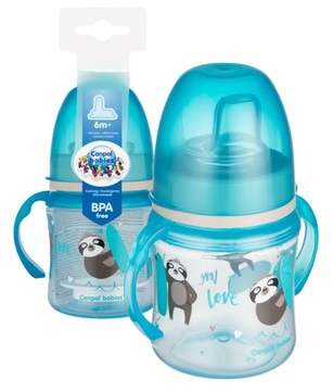 CANPOL BABIES EasyStart ТРЕНИРОВОЧНАЯ КРУЖКА 120мл 6мес+