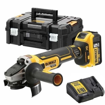 DEWALT SZLIFIERKA AKUMULATOROWA 125mm 5.0Ah DCG405