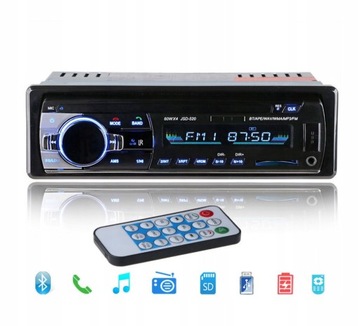 Radio samochodowe, 24V, odtwarzacz Bluetooth