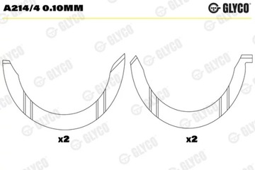 GLYCO A214/4 0.10MM KROUŽEK ODPOR KLIKOVÉ HŘÍDELE