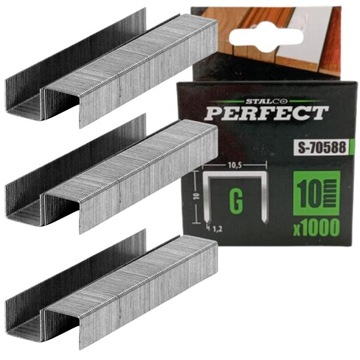 Скобы мебельные для ручного степлера, сталь, ПРОФЕССИОНАЛ, 10 мм, 1000 шт.