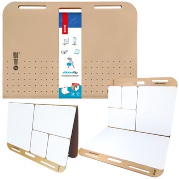 FLIPCHART Przenośny samoprzylepny blok MemoBe 125k