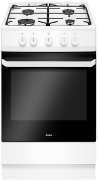 Kuchnia gazowo- elektryczna AMICA 58GE1.23PFW 67L