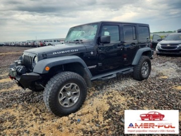 Jeep Wrangler III Unlimited Facelifting 3.6 V6 286KM 2013 Jeep Wrangler Rubicon, 3.6L, po gradobiciu 3.6 Benzyna 287KM