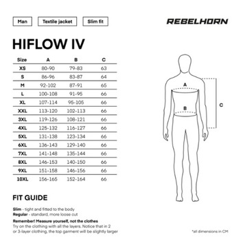 Мотоциклетная куртка REBELHORN HIFLOW IV РАЗМЕР M