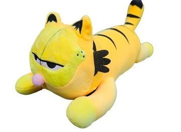 DUŻA MASKOTKA PRZYTULANKA PLUSZAK KOT GARFIELD PODUSZKA 60 CM XXL NOS RÓŻ