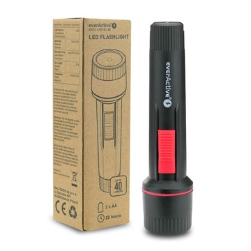 Ручной светодиодный фонарик Everactive Basic Line El-30 на батарейке