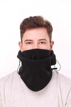 БАЛАКЛАВА ФЛИСОВАЯ МАСКА-ВЕТРА ШАРФ СПОРТИВНАЯ ШАПКА 5 В 1