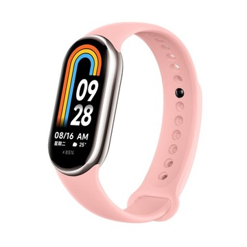 Ремешок для Xiaomi Mi Band 8 Сменный силиконовый ремешок Желтый 14 цветов