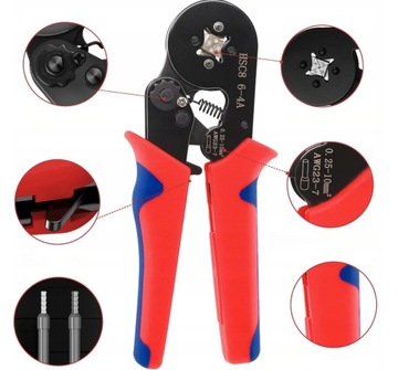 ПРЕСС-ОБЖИМНАЯ МАШИНА ДЛЯ КАБЕЛЬНЫХ СОЕДИНИТЕЛЕЙ + ВТУЛКИ 1200 ШТ.