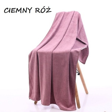 БОЛЬШОЕ БАННОЕ ПОЛОТЕНЦЕ 70x140 МИКРОФИБРА БЫСТРОСУХАЯ АБСОРБИРУЮЩАЯ МИКРОФИБРА