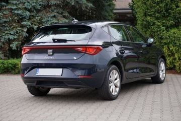 Seat Leon IV Hatchback 1.5 eTSI (MHEV) 150KM 2022 Seat Leon DSG 150KM Virtual Tempomat Grzana kiersalon PL,bezwypadek,fv23, zdjęcie 4