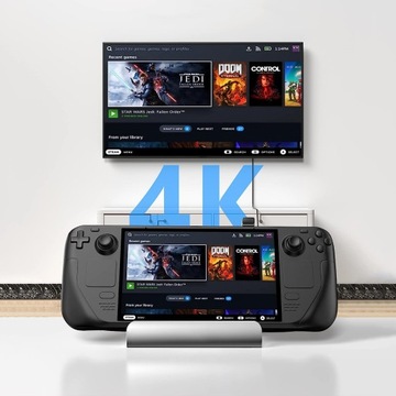 HUB STACJA USB-C do ASUS STEAM DECK ROG LEGION SWITCH HDMI 4K 60Hz USB PD