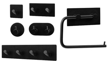 ДЕРЖАТЕЛЬ ДЛЯ ТУАЛЕТНОЙ БУМАГИ без сверления 3М ЧЕРНЫЙ