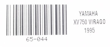 YAMAHA XV 750 VIRAGO 81-98 OŚ OŚKA PRZÓD PRZEDNIA