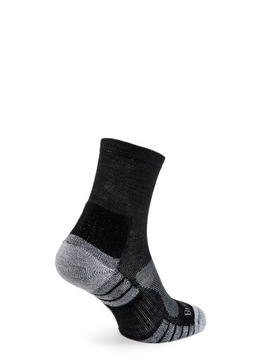 Носки для походов Bridgedale Hike Lt Merino P 3/4 Crew черные/серебристые 44-47