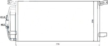 CHLADIČ KLIMATIZACE PONTIAC TRANS SPORT 97- 99