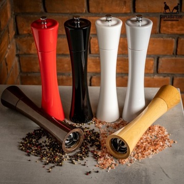 ДЕРЕВЯННАЯ РУЧНАЯ МЕЛЬНИЦА 24СМ ДЛЯ СОЛИ ПЕРЦА