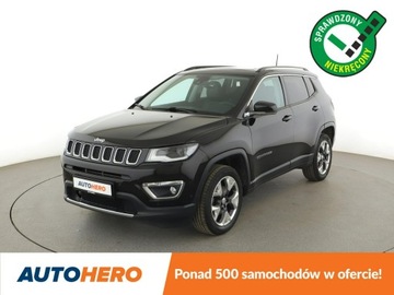 Jeep Compass II SUV 2.0 MJD 170KM 2018 Jeep Compass 2.0d Automat 4WD Limited Panorama