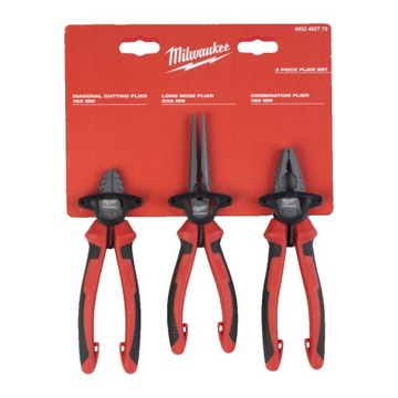 Zestaw szczypiec uniwersalnych 3szt Milwaukee 4932492773
