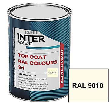Troton BIAŁY LAKIER AKRYLOWY RAL 9010 1 litr 723