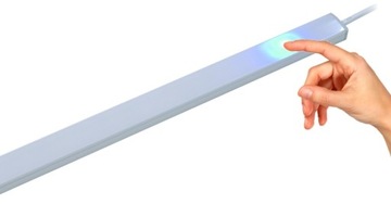 Listwa meblowa prosta LED szafkę 2x60cm REGULACJA