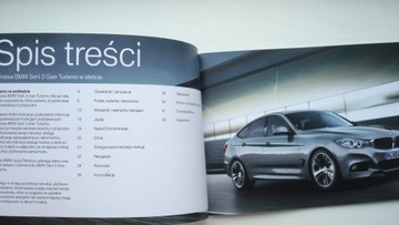 BMW 3 Series Gran Turismo F34 2013-2021 Руководство пользователя на польском языке +navi +skr