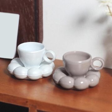 Miniaturowy dla lalek Tea Cup Dekoracja