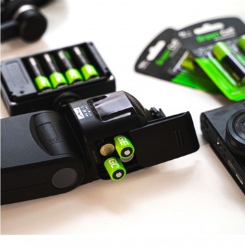 4x AA R6 БАТАРЕИ 2000 мАч ЗЕЛЕНЫЕ БАТАРЕИ ДЛЯ СОЛНЕЧНЫХ ЛАМП ПАЛЬЦЫ