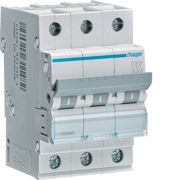 Hager Wyłącznik Nadprądowy 3P C25A MCN325E (S-303)