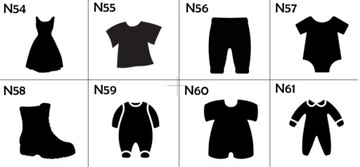 Наклейки для коробок, организация игрушек, детские, набор из 3 штук, различный дизайн