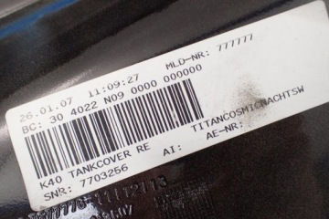BMW K 1200 S 04-08 Боковая [P] крышка обтекателя