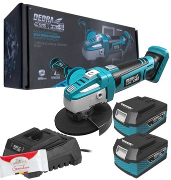 Szlifierka kątowa Li-Ion 18V DEDRA SAS+ALL DED7050 2X4AH
