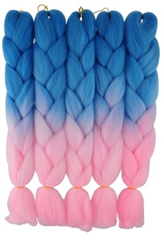 СИНТЕТИЧЕСКИЕ ВОЛОСЫ ЦВЕТНЫЕ ОМБРЕ БРИДЖИ 2-52