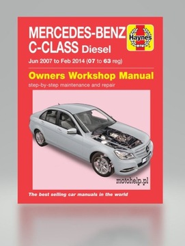 MERCEDES-BENZ C200 CDI W204 (07-14) OPIS NAPRAW I BUDOWY SAMOCHODU