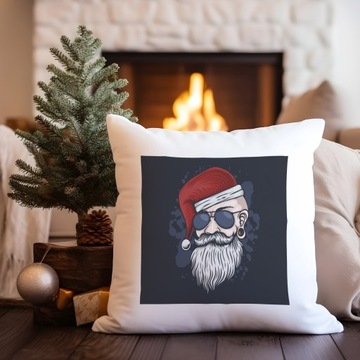 ДЕКОРАТИВНАЯ НАВУШКА 40х40 РОЖДЕСТВЕНСКАЯ С ПРИНТОМ