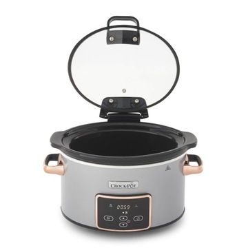 WOLNOWAR CROCK-POT CSC059X 3,5L Z UCHYLNĄ POKRYWĄ 4os podgrzewanie