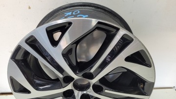 4× DISK HLINÍK CITROEN OE 9677090177 7.0" X 17" 5X108 ET 50