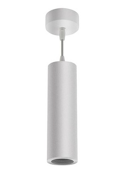 STRUHM Lampa wisząca srebrna tuba WESPA