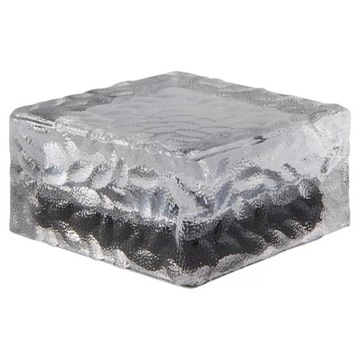 LAMPA SOLARNA KOSTKA LED LAMPKA 10x10cm PODJAZD OGRÓD CHODNIK