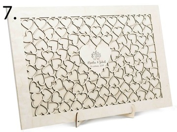 Гостевая книга на свадьбу XXL, доска для свадебных пожеланий