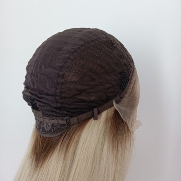 Парик LACE FRONT Блондинка волны 40/80см + шапочка БЕСПЛАТНО