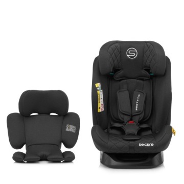 Автокресло 40-150см Sesttino Secure Pro Black 0-36 Функция сна