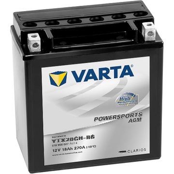 AKUMULATOR VARTA YTX20CH-BS TX20CH-BS 12V 18Ah 270A L+ Varadero Vulcan