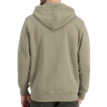 Bluza Alpha Industries Basic Zip Hoody - Olive L