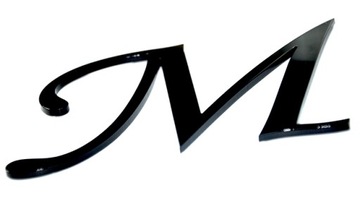 Litery, cyfry, litera, napis 3D Extra !